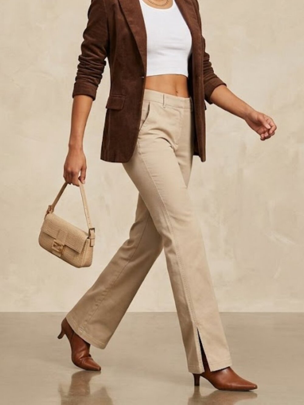 Bebe Women’s Pants Beige Size 2 vintage